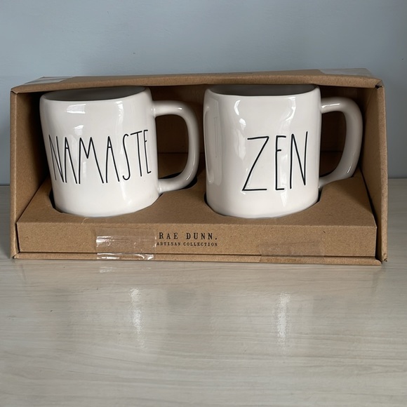 Rae Dunn Namaste & Zen Mug Set - Picture 6 of 6